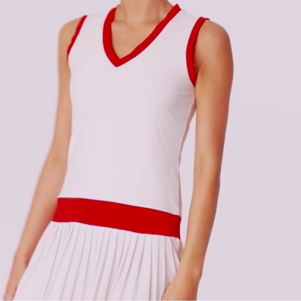 Tory Burch Sport V-neck Tennis Dress